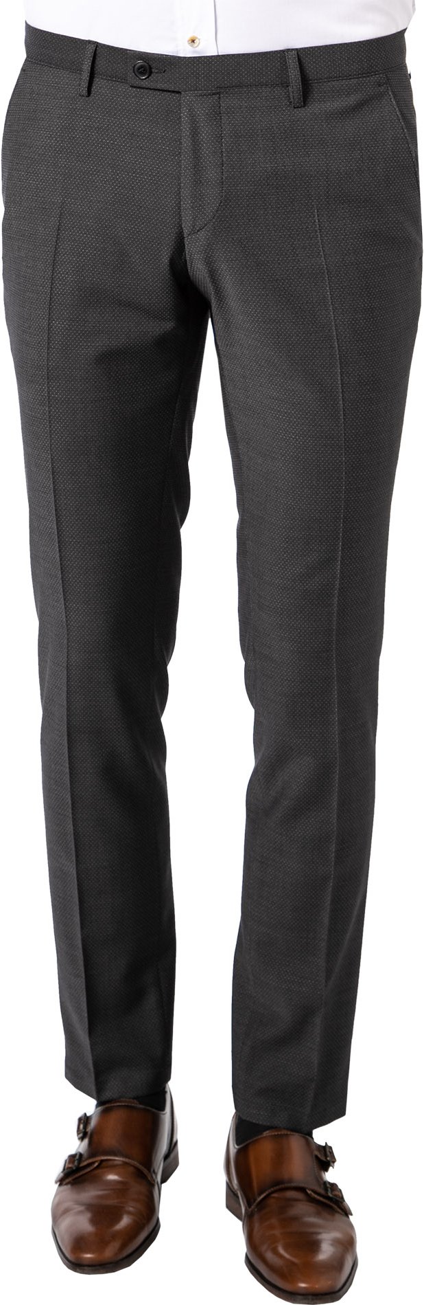 Thumbnail - DIGEL Herren Hose grau Slim Fit