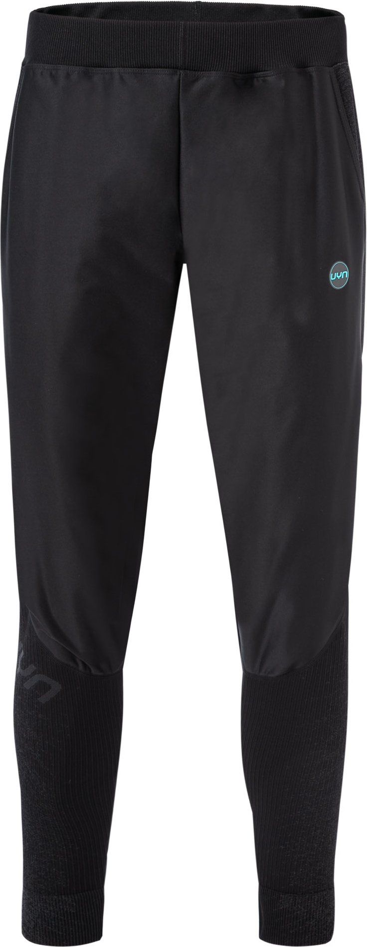 UYN Herren Funktionshose schwarz Mikrofaser/Funktion unifarben