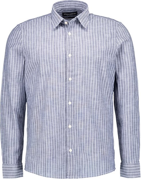 Marc O'Polo Herren Hemd blau gestreift