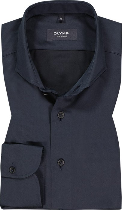 Thumbnail - OLYMP Signature Herren Hemd blau