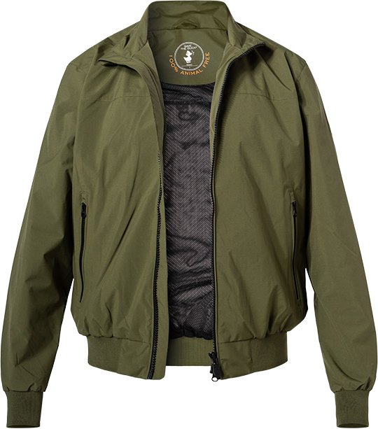 SAVE THE DUCK Herren Jacke grün unifarben