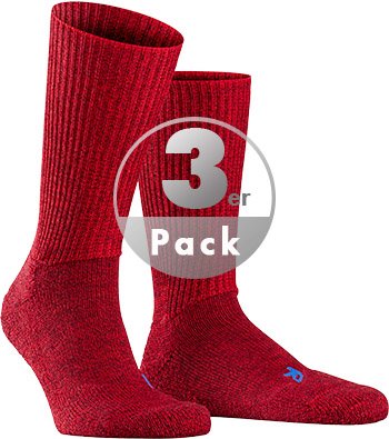 Falke Herren Socken rot meliert