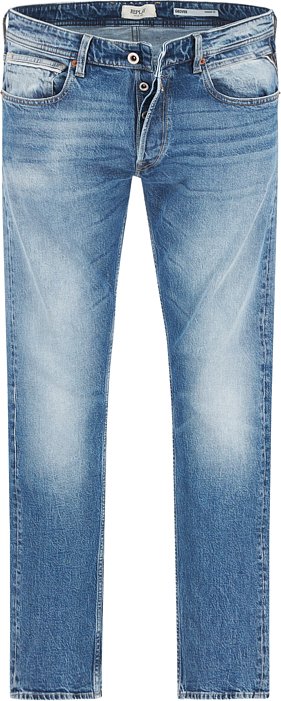 Thumbnail - Replay Herren Jeans blau Straight Fit
