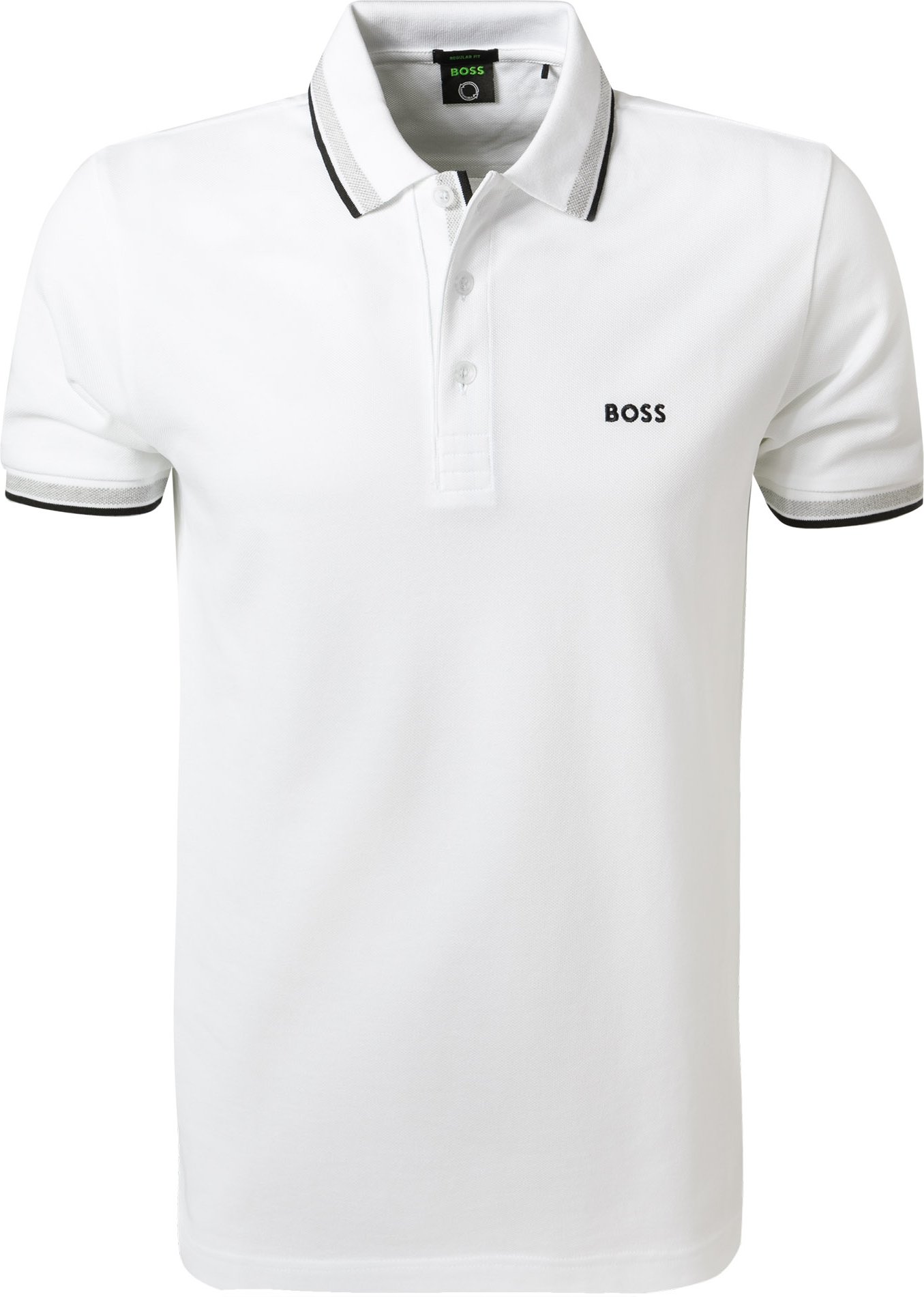 Thumbnail - BOSS Green Herren Polo-Shirt weiß