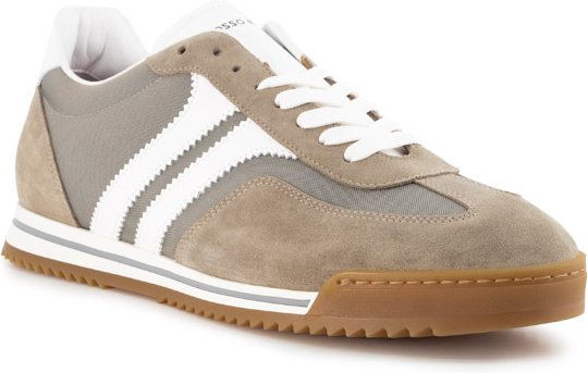 rosso e nero Herren Schuhe beige,grau Velours