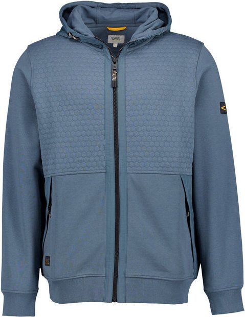 camel active Herren Sweatjacke blau unifarben