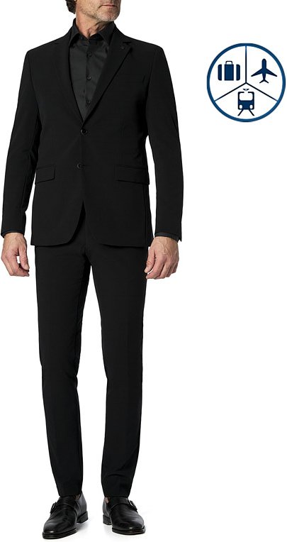 KARL LAGERFELD Herren Anzug schwarz