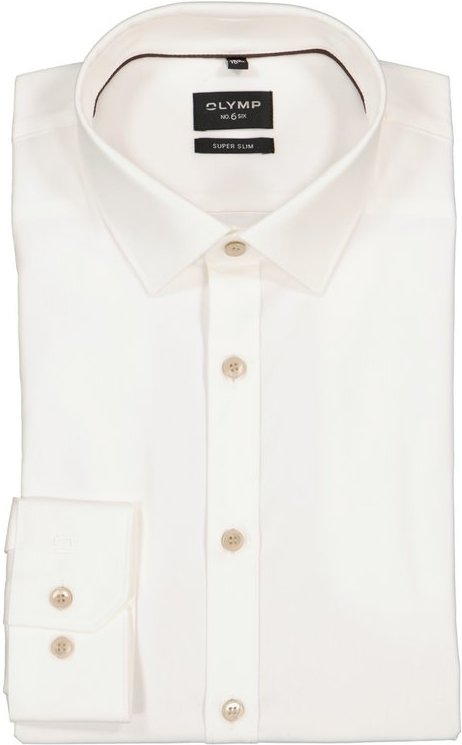 Thumbnail - OLYMP Herren Hemd weiß Slim Fit