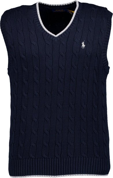 Thumbnail - Polo Ralph Lauren Herren Pullunder blau unifarben
