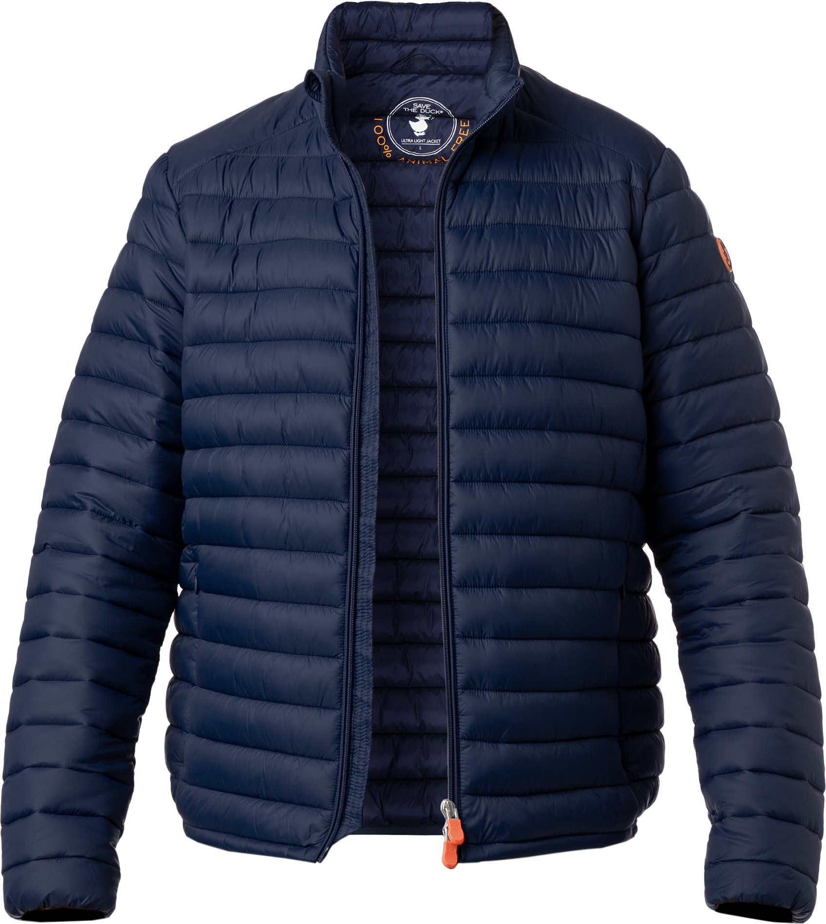 SAVE THE DUCK Herren Steppjacke blau unifarben