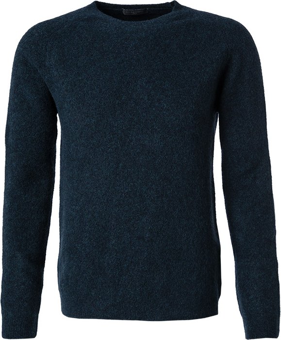 DANIELE FIESOLI Herren Pullover blau unifarben