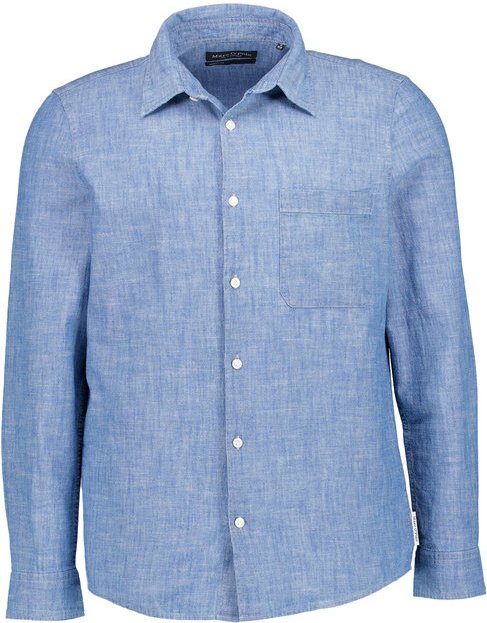 Marc O'Polo Herren Hemd blau