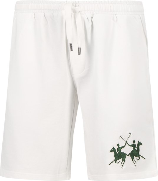 LA MARTINA Herren Sweatshorts weiß
