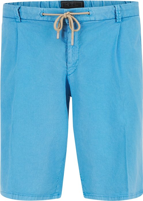 HILTL Herren Bermudashorts blau Slim Fit