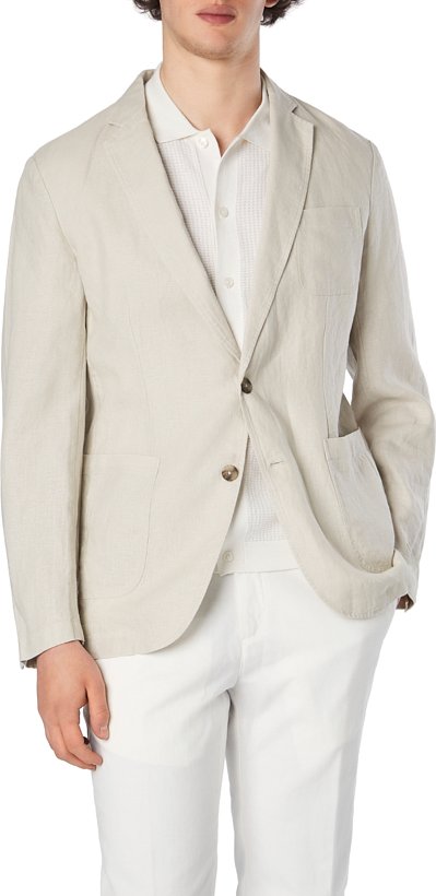 Marc O'Polo Herren Sakko grau