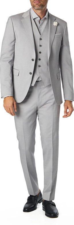 JOOP! Herren Anzug grau meliert Slim Fit