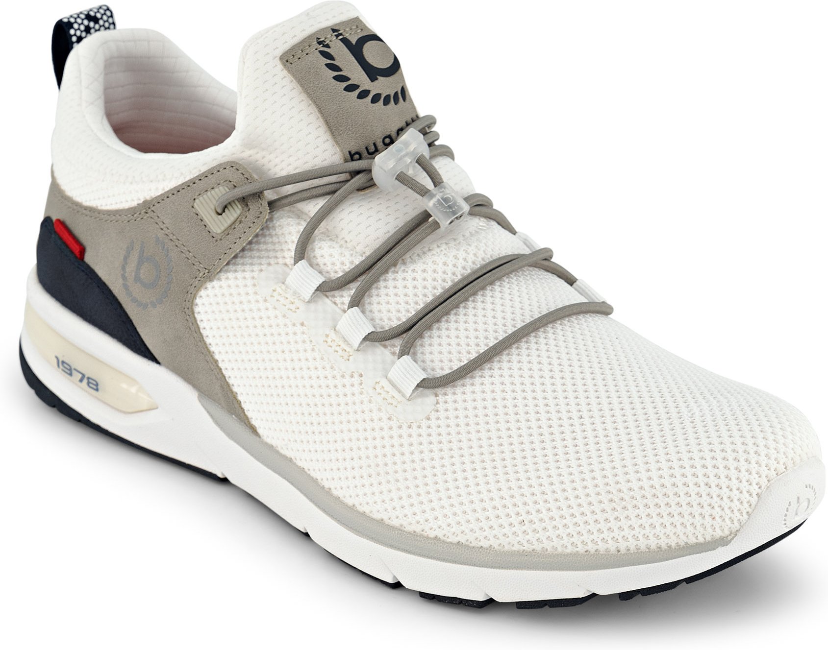 Thumbnail - bugatti Herren Sneaker weiß Textil & Canvas