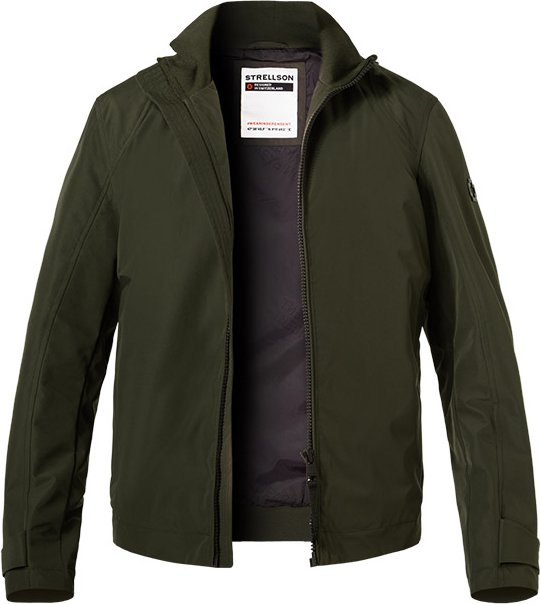 Strellson Herren Jacke grün unifarben