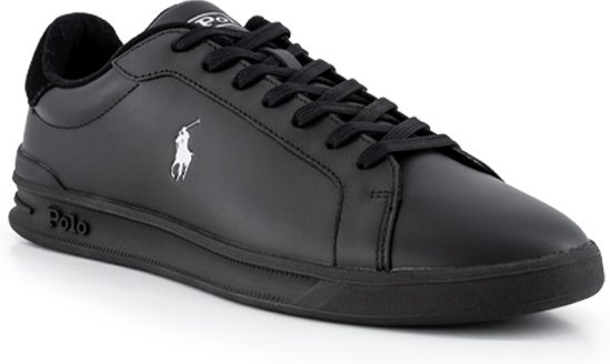 Polo Ralph Lauren Herren Schuhe schwarz Glattleder