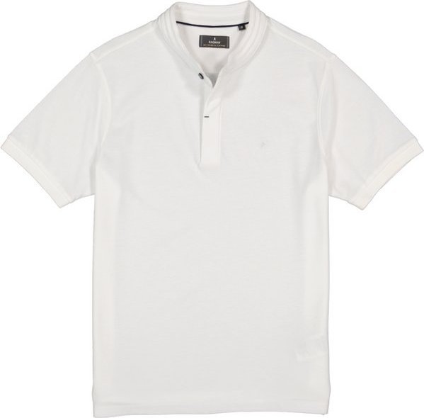RAGMAN Herren Polo-Shirt weiß