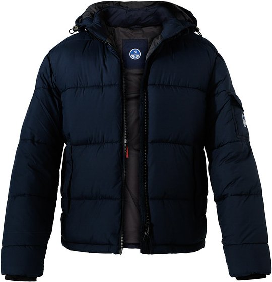 Thumbnail - NORTH SAILS Herren Steppjacke blau unifarben