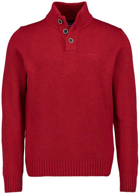 N.Z.A. Herren Pullover rot unifarben