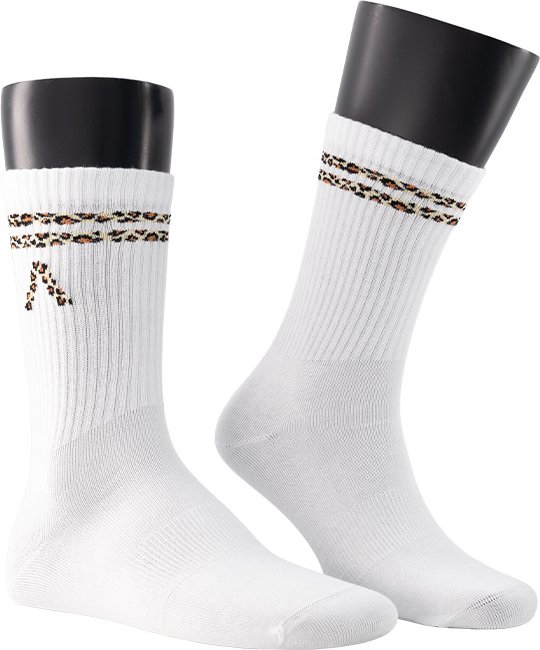 Alberto Herren Socken weiß Baumwolle & Mix unifarben