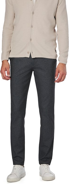 GARDEUR Herren Hosen grau meliert