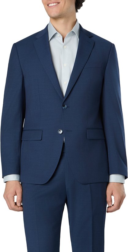 HECHTER PARIS Herren Sakko grau meliert