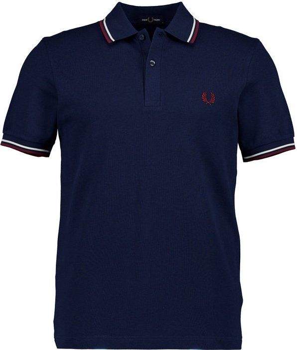 Fred Perry Herren Polo-Shirt blau