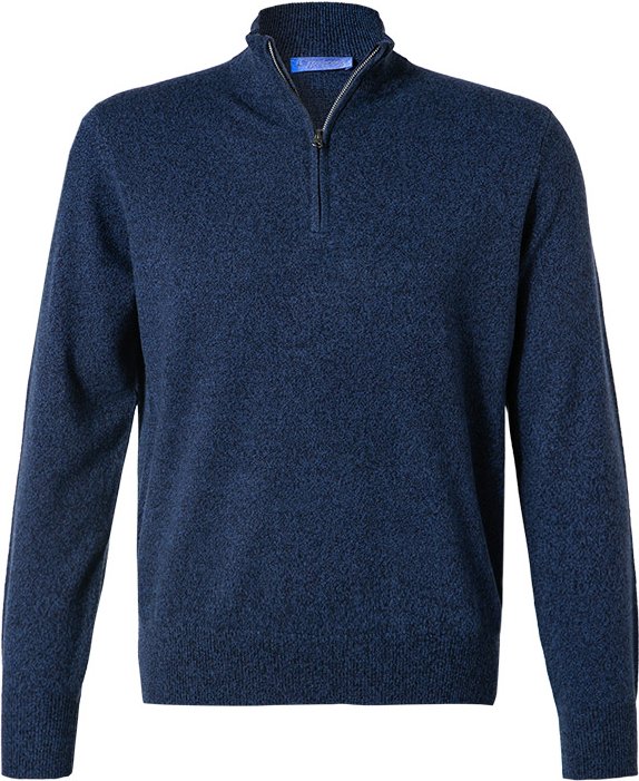 Thumbnail - Cipriani Herren Troyer blau unifarben