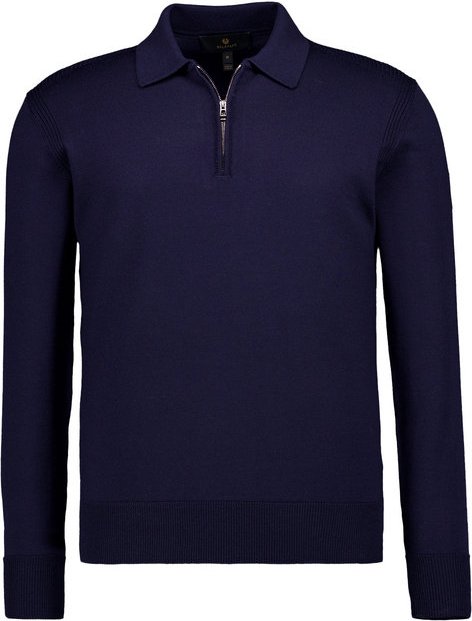 BELSTAFF Herren Pullover blau unifarben