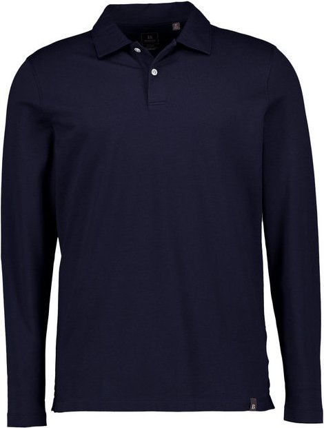 BOGGI MILANO Herren Polo-Shirt blau