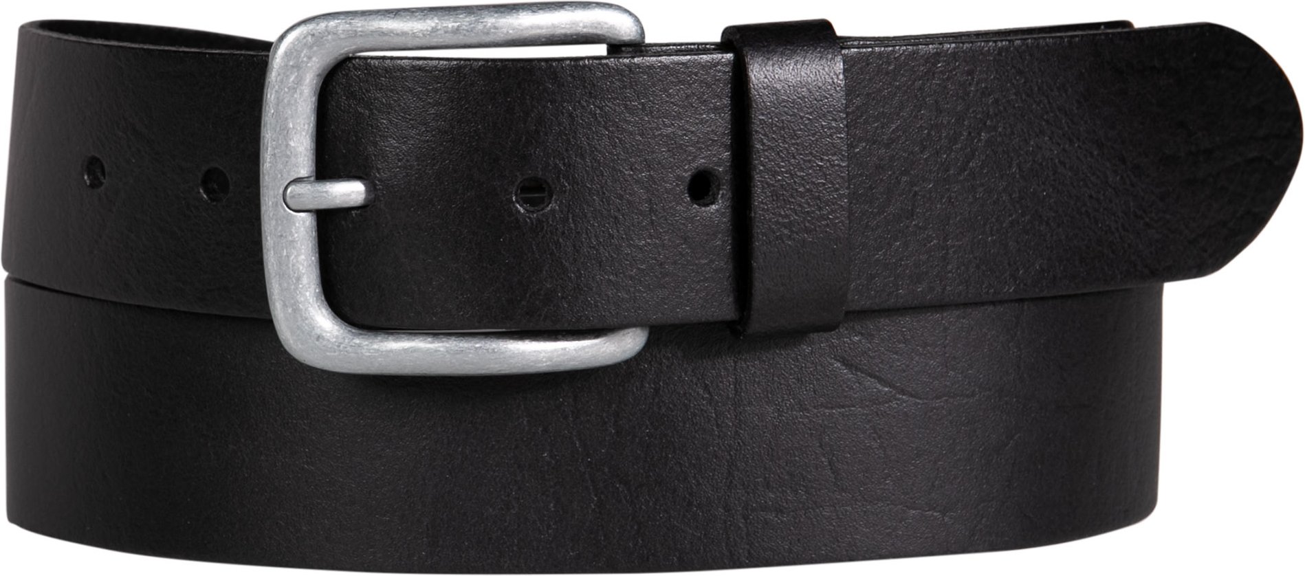 Brax Herren Gürtel schwarz Glattleder