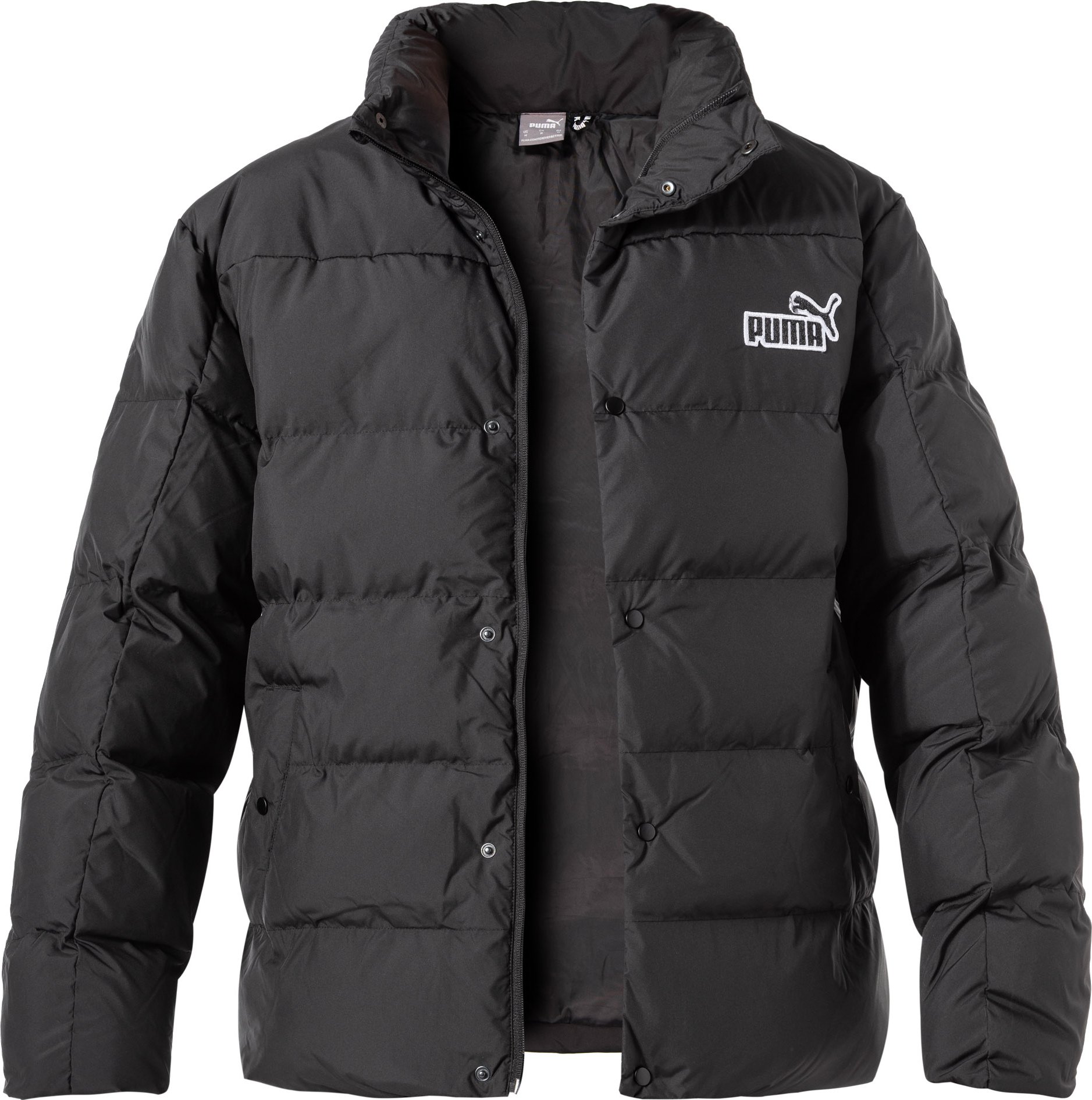 Thumbnail - PUMA Herren Steppjacke schwarz Mikrofaser/Funktion unifarben