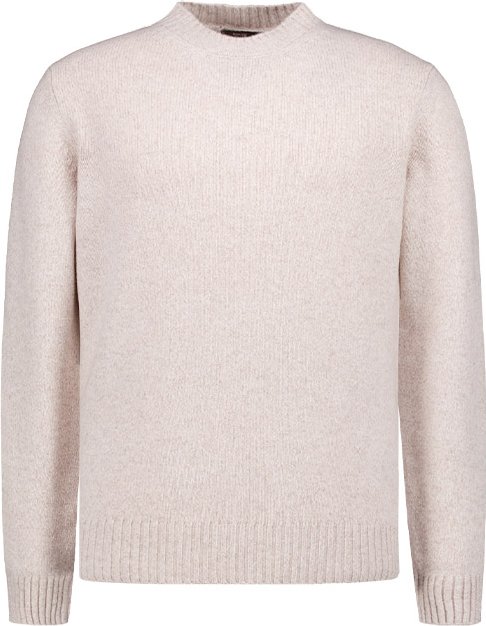 BOGGI MILANO Herren Pullover beige unifarben