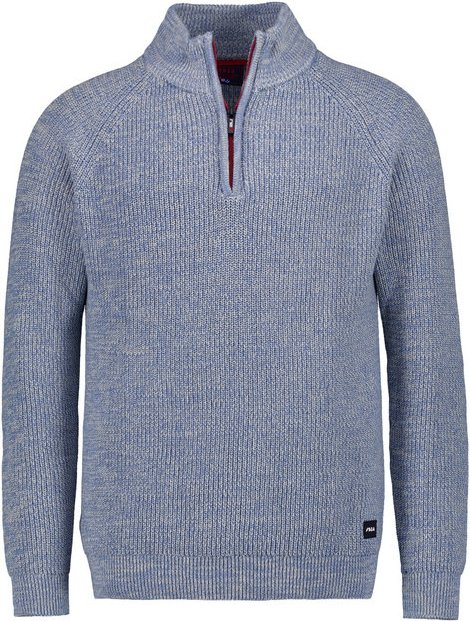 N.Z.A. Herren Troyer blau unifarben