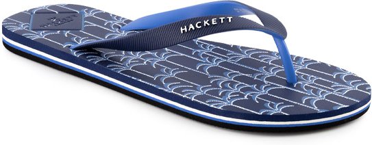 HACKETT Herren Zehensandalen blau Gummi