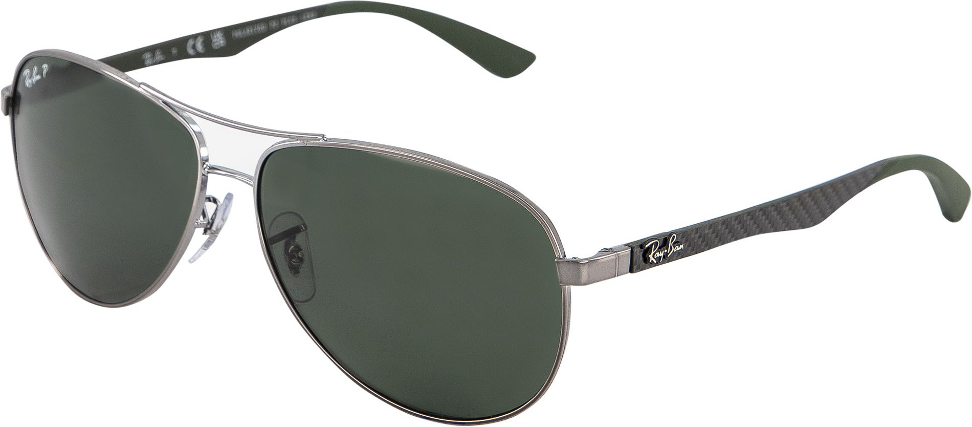 Ray Ban Herren Sonnenbrille silber