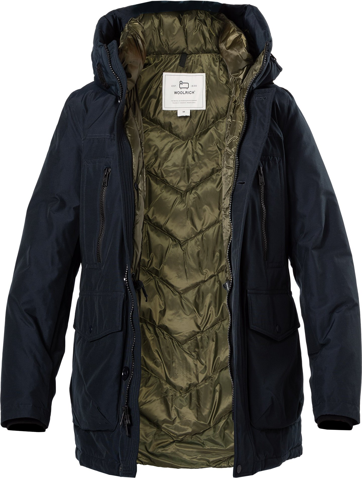 Thumbnail - WOOLRICH Herren Jacken blau unifarben