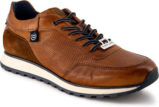 Thumbnail - bugatti Herren Sneaker braun Textil & Canvas