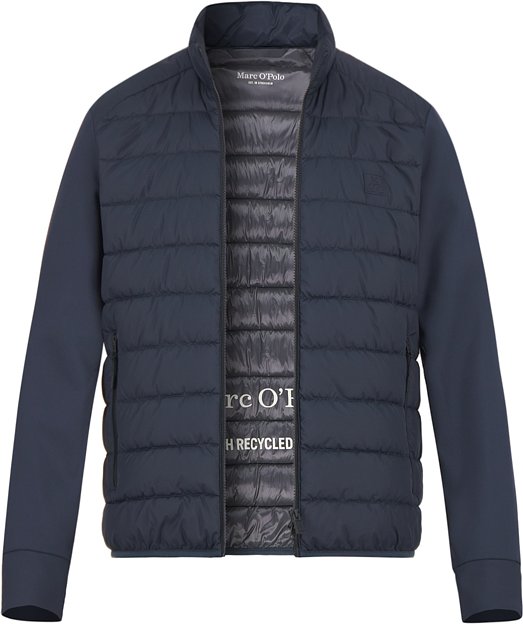 Marc O'Polo Herren Jacke blau unifarben
