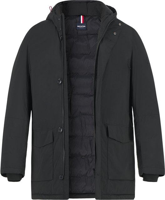 HECHTER PARIS Herren Jacken schwarz unifarben
