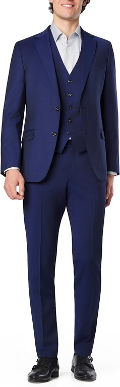 DIGEL Herren Anzug blau