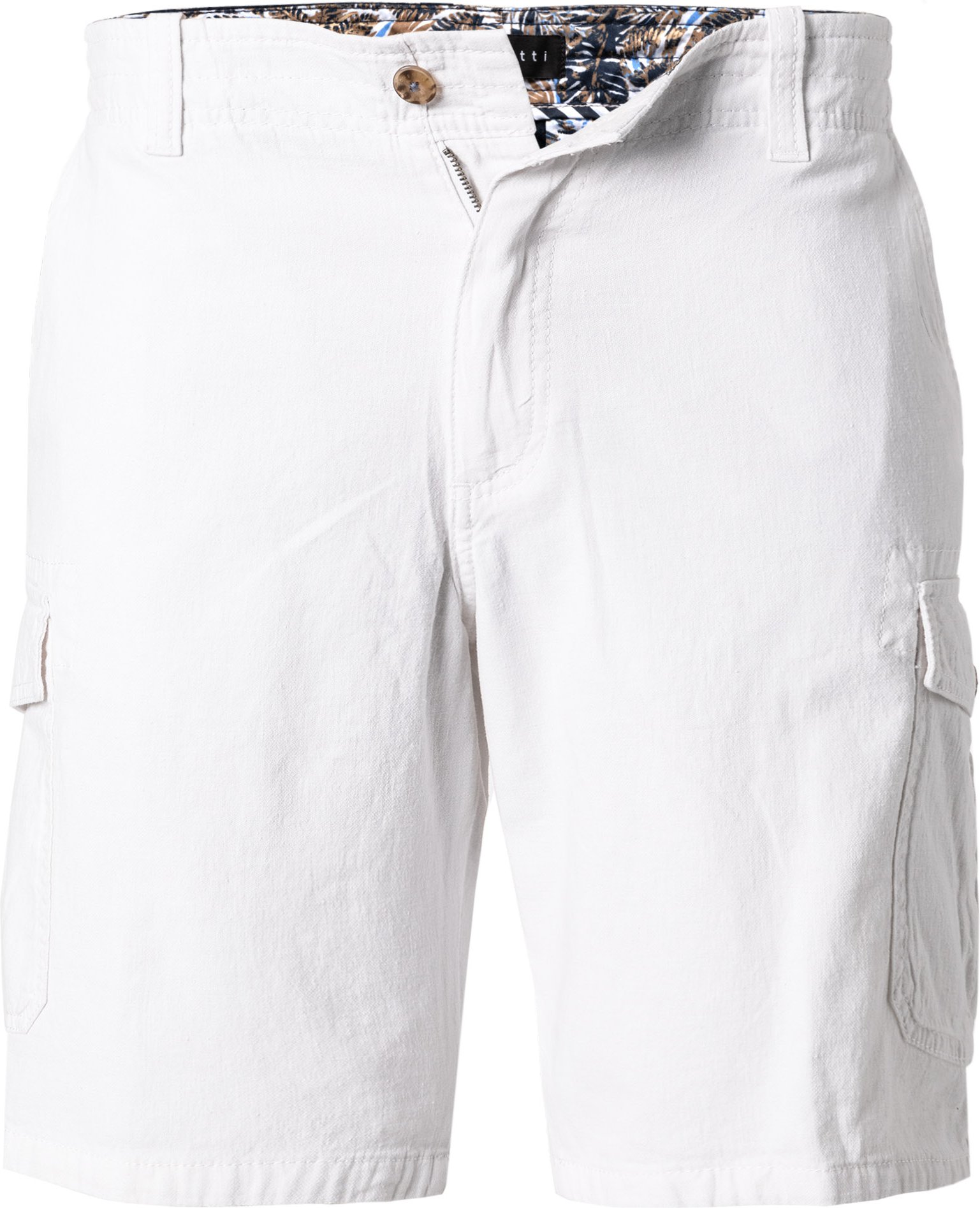 bugatti Herren Bermudas weiß