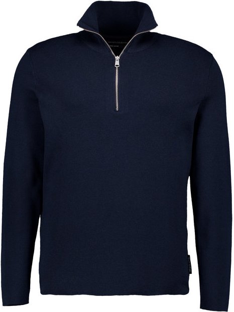 Marc O'Polo Herren Troyer blau unifarben