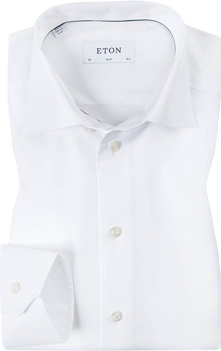 ETON Herren Hemd weiß Slim Fit
