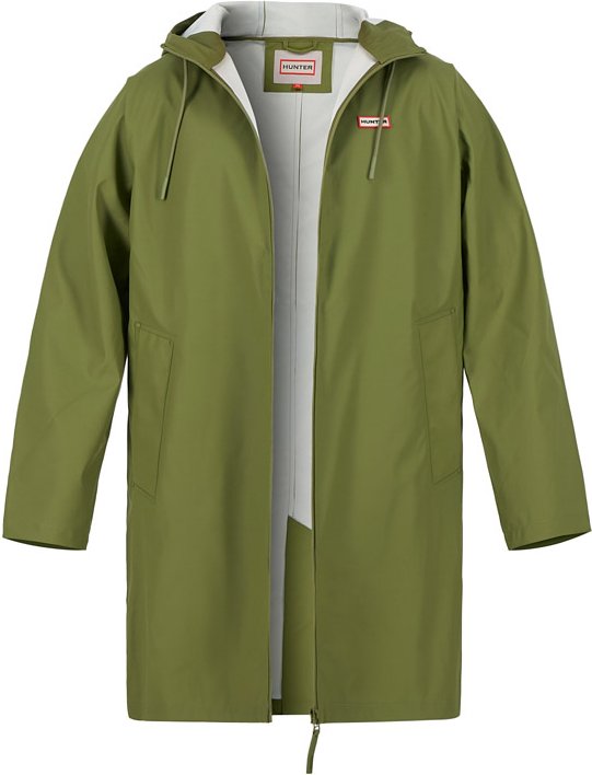HUNTER Herren Mäntel grün unifarben
