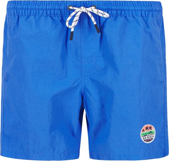 N.Z.A. Herren Badeshorts blau unifarben