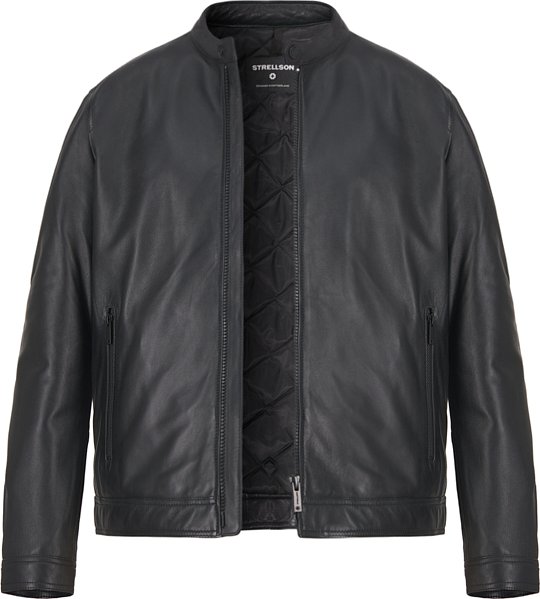 Thumbnail - Strellson Herren Lederjacke schwarz